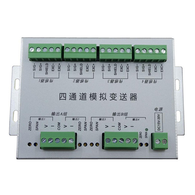 24 amplificatori pungenti IP64 5000hz delle cellule di carico il formatore di segnale dell'estensimetro 10-1280 volte/sec