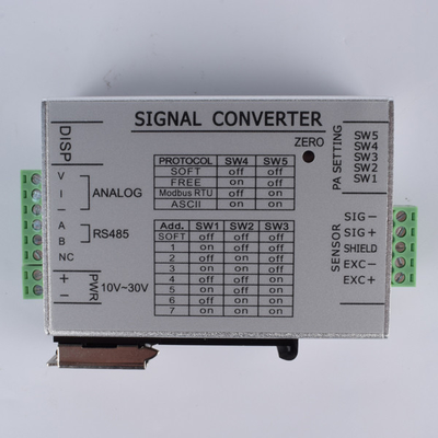 6 amplificatore delle cellule di carico di Mv/V IP64 amplificatore del sensore di pressione di 350 ohm
